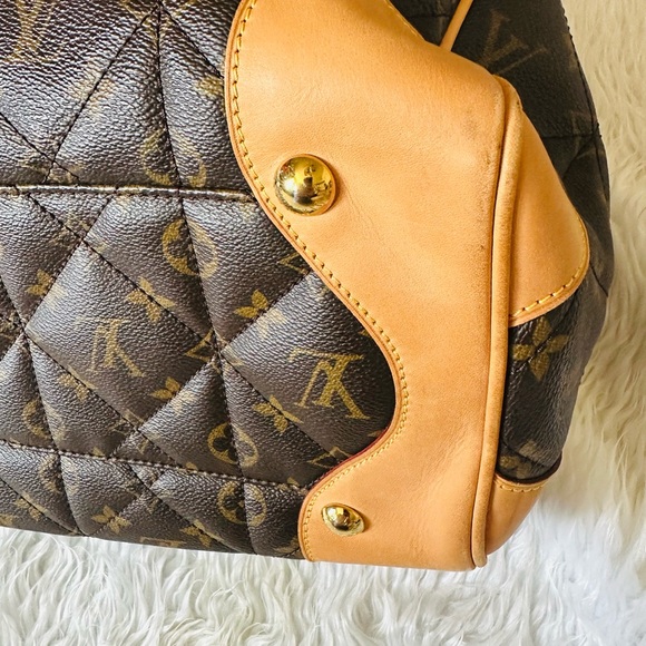 Louis Vuitton Brown and Tan Quilted Shoulder Bag - Picture 5 of 15